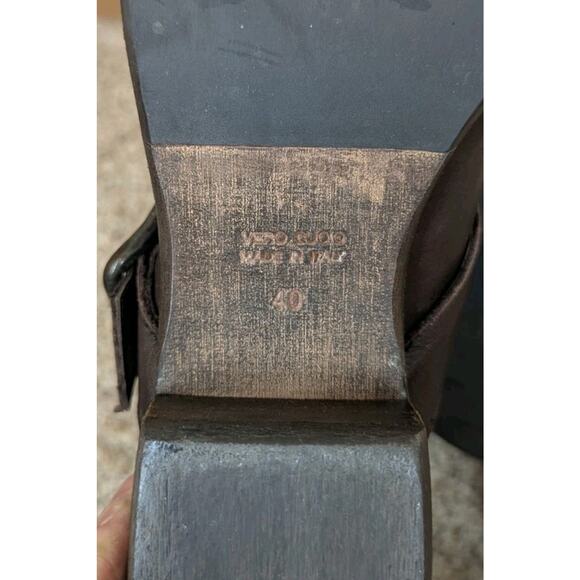 Fru.it Boots all Leather Brown Size 40 (US 8.5/9) Equestrian Very Good Condition - Picture 8 of 9